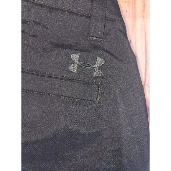 Under Armour Mens Loose Fit Pants 32x30 Lightweight Black - Picture 5 of 7